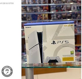 Resim PS5 SLİM CD'Lİ 1TB SIFIR 24 AY GARANTILI GAME KEY 