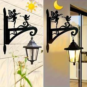 Resim 2 Adet Sağlam Demir Peri Kancası - Süslü Kuğu Tasarımı, Bahçe, Veranda ve Balkon için Her Mevsim Kullanıma Uygun Asma Kancaları - Önceden Delikli Kolay Montaj - Kuş Yemlikleri, Rüzgar Çanları, Fenerler ve Bitkiler İçin Dekoratif Kanca (2'li Set), Vintage Şıklık, Dayanıklı Yapı, Duvar Askısı, Cottagecore Tutkunlar İçin 
