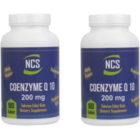 Resim Coenzyme Q-10 Hyaluronik Asit Resveratrol Piper Nigrum 180 Tablet 2 Kutu 360 Tablet 