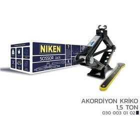 Resim Niken Akordiyon Kriko 1.5 Ton - Ekolmaks 