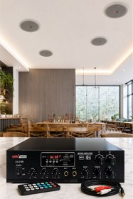Resim Lastvoice Middle Paket-1 Tavan Hoparlörü Ve Anfi Ses Sistemi (ANFİ 4 HOPARLÖR) 