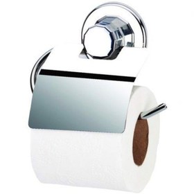Resim İstoç Türk Delux Süper Paslanmaz Çelik Geniş Kapaklı Tuvalet Kağıdı Askısı Krom Metal Wc Askısı 