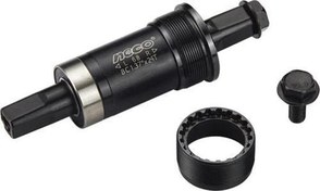 Resim NECO BİSİKLET KASET ORTA YATAK RULMANLI 126MM KUTULU SİYAH YTK-209 