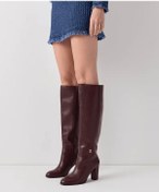 Resim Metal Tokalı Çizme İpekyol Kahverengi 