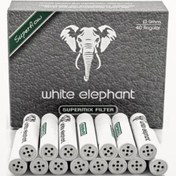 Resim White Elephant 40 Lı 9 Mm.lületaşı Pipo Filtre Filitresi Kb65-40 