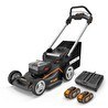 Resim Worx WG748E 40Volt 4.0Ah. Li-ion 46CM Profesyonel Kömürsüz Şarjlı Çim Biçme 