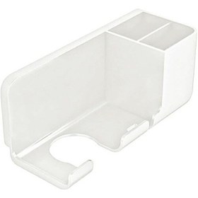 Resim Saç Kurutma Makinesi Ve Eşya Düzenleyici Beyaz Renk 