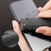 Resim 2in 1 Ultrafine Fiber Püskürtme Şişesi, Püskürtme Nozulu ve Temizlik Bezi ile - Telefon, Bilgisayar, Gözlük ve Daha Fazlası için Dayanıklı Gri Tasarım - Ev, Yurt veya Okul Kullanımı için Mükemmel (Sadece Boş Şişe) 