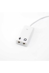 Resim ODSEVEN Raspberry Pi USB Ses Kart Modülü (Mikrofon ve Kulaklık Girişi) 