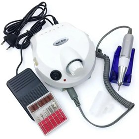 Resim Voground Tırnak greze elektrikli Efile profesyonel tırnak törpüsü kiti jel tırnak ev salon tipi 