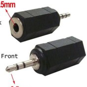 Resim 3.5 Mm Dişi 2.5 Mm Erkek Çevirici 3.5Mm To 2.5Mm N11.125 
