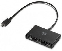 Resim Hp Usb C To Usb A Hub Siyah Z6a00aa HP