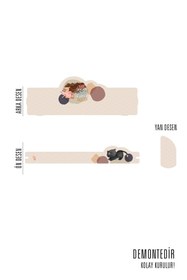 Resim Popcorn Kids Tekli Duvar Rafı 