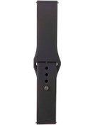 Resim Mobilefix Huawei Honor Magic 2 46mm Band Serisi 22mm Klasik Kordon Silikon Strap Kayış-gri 