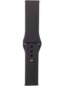 Resim Mobilefix Huawei Honor Magic 2 46mm Band Serisi 22mm Klasik Kordon Silikon Strap Kayış-gri 