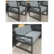Resim Koltukstilim Dmr Metal Oturma Grubu Metal Sedir 