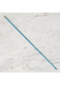 Resim Abarta 4,5mm Renkli Metal Gagalı Örgü Şiş Tunus Tığ 25cm- Mavi 1 Adet 