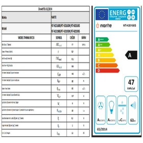 Resim Narte NT-H20160S 60 CM Cam Eğimli Davlumbaz 