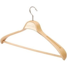 Resim Ceket Elbise Askısı Ahşap 44 Cm Yüksek Kalite Takım Elbise Kıyafet Askısı 15 Adet Diğer 