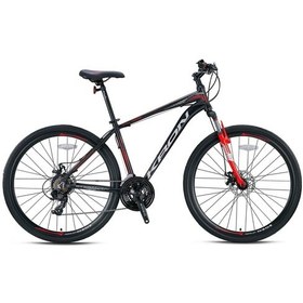 Resim Kron Tx 100 28 Jant Trekking - 18' - 21 Vites - V.b. - Mat Siyah-gri/mavi Çok Renkli 