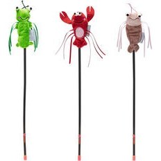 Resim Beeztees Kedi Oltası, Oyuncaklı, Peluş, Kurdelalar, Çeşitli Renklerde, 40cm 