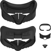 Resim DTianSir VR Facial Interface for Meta Oculus Quest 3,Removable Face Interface Bracket,VR Accessories Set with Face Pad Foam Replacement for Quest 3,Anti-Leakage Nose Pad 
