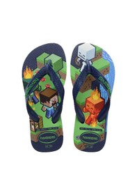 Resim Crocs Havaıanas Kids Minecraft Çocuk Terlik 4145125 Lacivert 