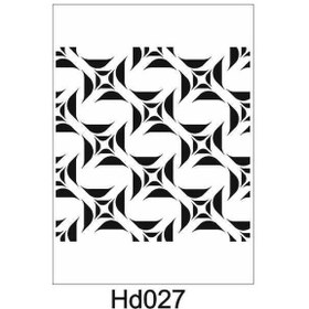 Resim Duvar Dekor Stencil Şablon 30X30 Hd-027 