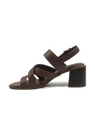 Resim Nine West Elıcea 6fx Kahverengi Kadın Topuklu Sandalet 000000000102051517 Kahverengi 
