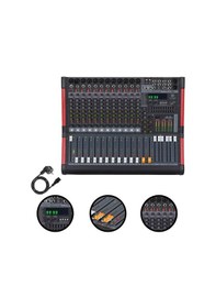 Resim Maxword Dc12-pro 2x99 Dsp Efekt Ses Mikseri 12 Kanal Deck Mixer 