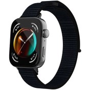 Resim Ensueno Huawei Watch Fit 3 Krd-03 Hasır Kordon-siyah 