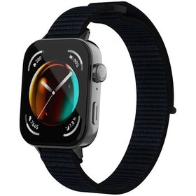 Resim Ensueno Huawei Watch Fit 3 Krd-03 Hasır Kordon-siyah 