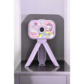 Resim Ds-Derin Ayaklı Mini Fotoğraf Makinesi Çocuk Için Eğitici Video Kamera 