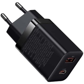 Resim Baseus Super Si Pro 30w Telefon Tablet Powerbank Hızlı Şarj Type-c Usb Adaptör 