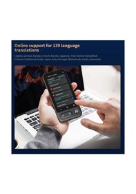 Resim Z16 Kameralı 140 Dilde Wifi Özellikli Translator Elektronik Çeviri Cihazı Türkçe Menü 