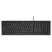 Resim Dell KB216 Multimedia Kablolu Q USB İngilizce Klavye Siyah RTL 580-ADHY 