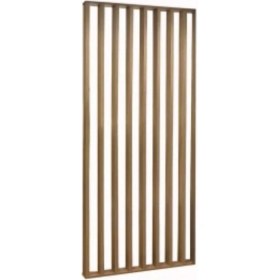 Resim 100CM x 220CM Ahşap Çıtalı Paravan Oda Ayırıcı Seperatör Duvar Dekor 100CM x 220CM 