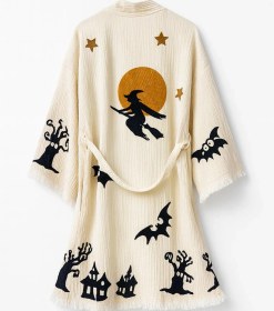 Resim Brandsmithshop Hello Woon Taş Baskı Kimono Çok Renkli 