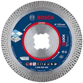 Resim Bosch Expert Hardceramic X-lock Elmas Kesme Diski 125 X 22,23 X 1,4 X 10 Mm - 2608900658 