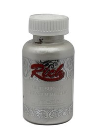 Resim Rich Multi Surface Titanium Metalik Boya 200 Cc. 2500 İnci 