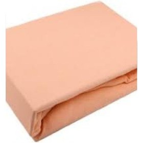 Resim Altın Karma Çift Kişilik İnce Penye Lastikli Çarşaf 150x200 Cm 2 Adet Yastık Kılıflı Yavruağzı 