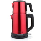 Resim King KCM331 Tea Pro Inox Çay Makinesi Rose 