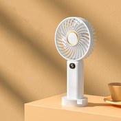 Resim Dlc Beyaz 20 cm Usb Şarjlı Masaüstü Vantilatör 