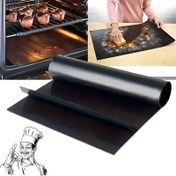 Resim 1/2 adet Yapışmaz, Yeniden Kullanılabilir Pişirme Matları - Elektrikli & Gazlı Fırınlar, Tost Makineleri ve Izgaralar için Mükemmel - Dış Mekan Barbeküler & Pişirme için Dayanıklı Mutfak Gereçleri 