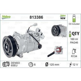 Resim Valeo KLIMA KOMPRESORU RENAULT MEGANE III SCENIC III GRAND SCENIC III 1.5DCI K1.6 16V - 813386 
