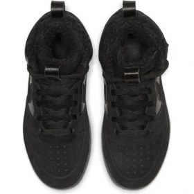 Resim Nike Court Borough Mid 2 Boot Ps Çocuk Siyah Sneaker Ayakkabı CQ4026-001 