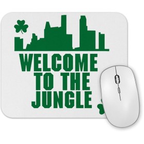 Resim Baskı Dükkanı Boston Celtics Welcome To The Jungle Mouse Pad 