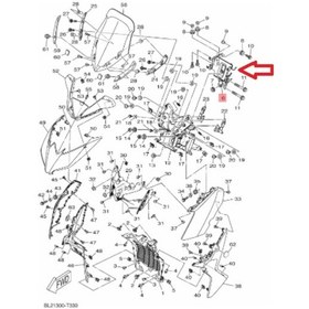 Resim Yamaha Xmax 125 Or. Kafa Demiri B74-F8321-00 