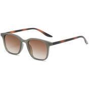 Resim Moda Kahverengi Güneş Gözlüğü Erkek Kadın Şık Kare Erkek Güneş Gözlüğü Klasik Brown Brown Siyah 