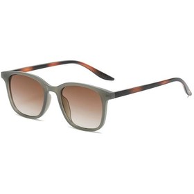 Resim Moda Kahverengi Güneş Gözlüğü Erkek Kadın Şık Kare Erkek Güneş Gözlüğü Klasik Brown Brown Siyah 